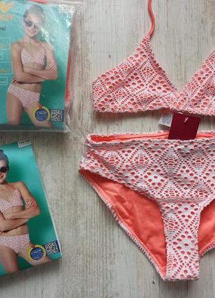 Купальник раздельный с кружевом 10-12, 12-14 лет, германия.