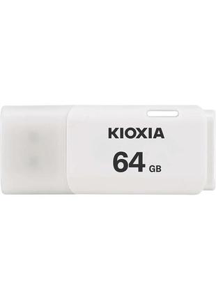 Флеш-накопичувач usb 64gb kioxia transmemory u202 white (lu202w064gg4)