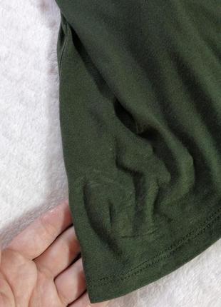 Сарафан кольору хакі з асиметрією biba