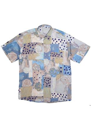 Сорочка гавайка. шведка