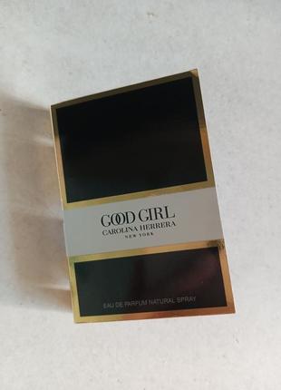 Пробник carolina herrera good girl parfum 1.5 ml оригинал.