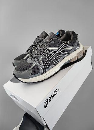 Asics gel kahana 8 gray/white 6