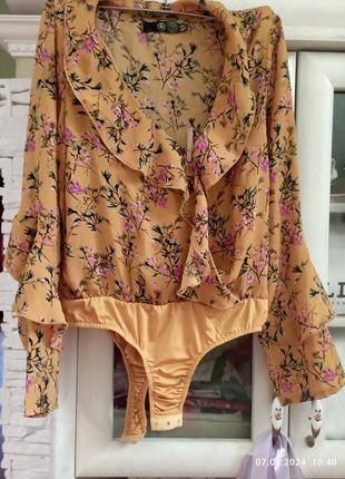 Боді блуза на запах від missguided