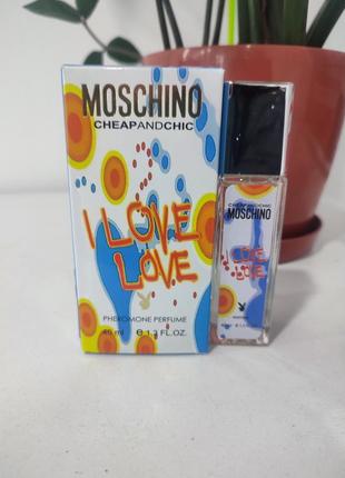 Парфюмированная вода pheromine formula moschino i love love женский 40 мл