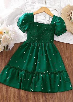 Детское летнее шифоновое платье