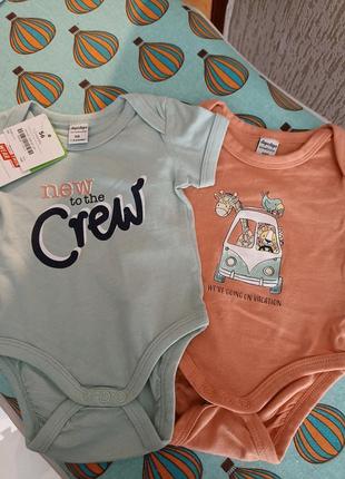 Боди для мальчика р 56  1-2 месяца