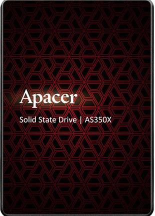 Накопичувач ssd  512gb apacer as350x 2.5" sataiii 3d slc (ap512gas350xr-1)