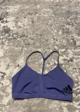 Спортивный женский женский женский кроп топ топик для бега для спорта adidas