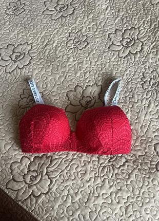 Лифчик бюстик женский классный стильный victoria secret оригинал бренд классный стильный секси