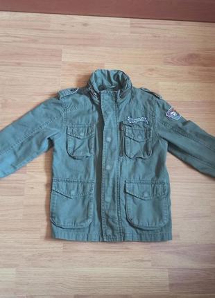 Дитяча джинсова курточка 5 р. h&m