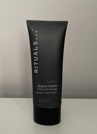 Крем для гоління homme collection rituals of homme об'єм 70 мл