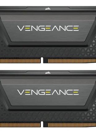Модуль пам`ятi ddr5 2x16gb/7000 corsair vengeance black (cmk32gx5m2b7000c40)