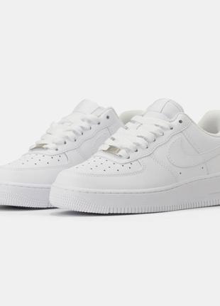 Кроссовки найк nike nike air force classic white low1 фото