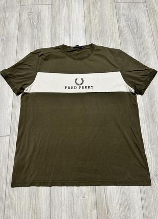 Футболка fred perry big logo1 фото