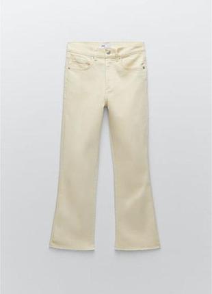 Джинси кльош прямі zara в стилі mango h&m