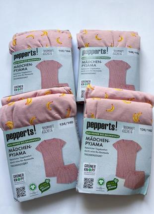 Новая летняя пижама для девочки pepperts