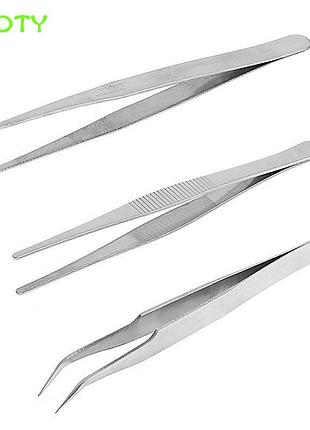 Набір 3 шт. твізери, пінцет антистатичний