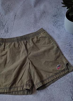 Мужские шорты nike nsw he wvn short wash light army