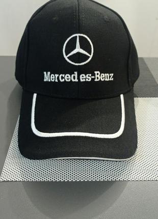 Кепка бейсболка mercedes-benz чёрная