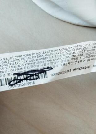 Сукня zara біла 4