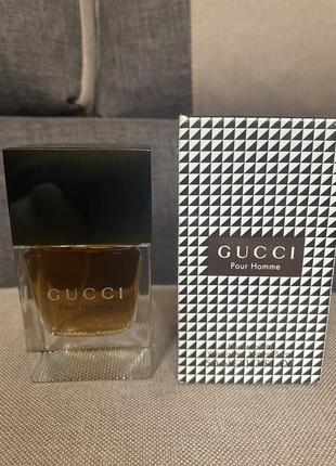 Gucci pour homme туалетна вода 50 мл, оригінал, велика рідкість