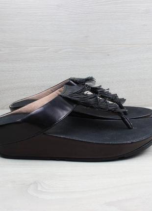 Жіночі шльопанці / в'єтнамки на платформі fitflop оригінал, розмір 39