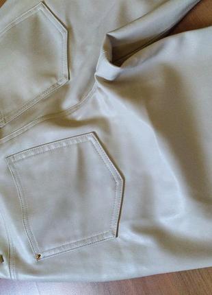 Брюки из эко кожи zara4 фото
