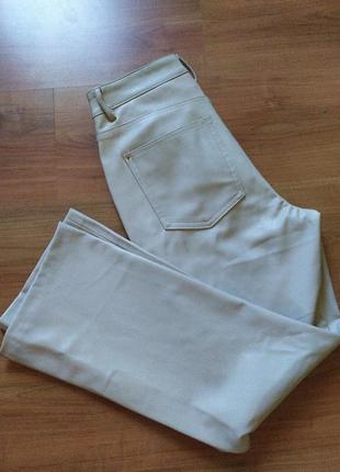 Брюки из эко кожи zara5 фото