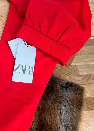 Червоні штани zara
