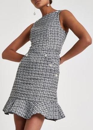 Твидовое платье river island