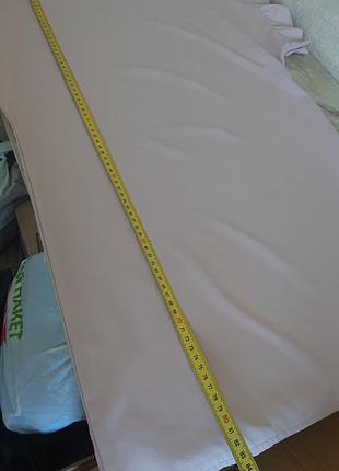 Летнее пудровое платье 6