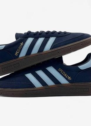 Adidas spezial handball blue1 фото