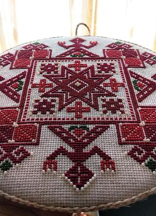 Картина. вишивка хрестом. слов'янський оберіг.3 фото