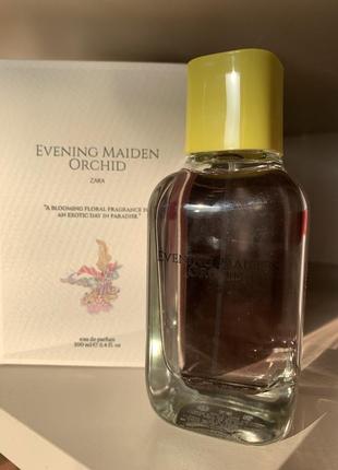 Парфюм zara: evening maiden orchid - цветочно-цитрусовый аромат, с самыми редкими орхидеями азии