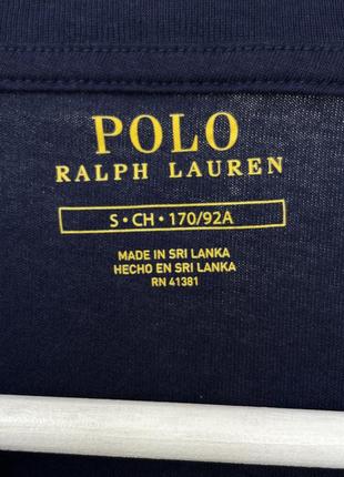 Чоловіча бавовняна футболка polo ralph lauren оригінал4 фото