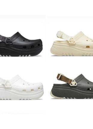 Шльопанці crocs classic hiker xscape clog крокси крокс жіночі на платформі (р. 36-42)