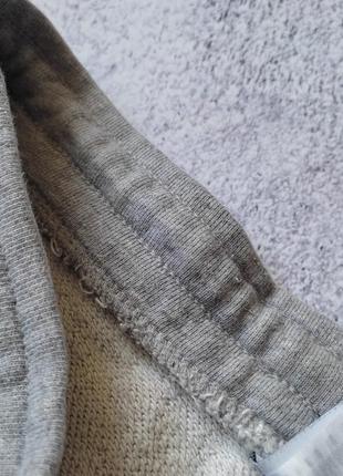 Чоловічі шорти adidas 3-stripes sweat shorts — grey6 фото