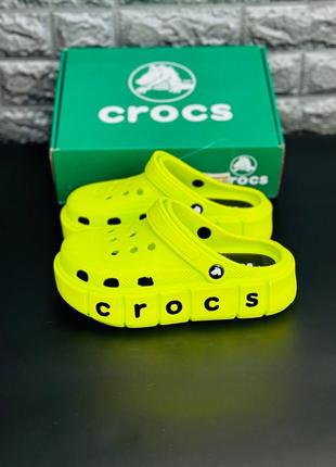 Новинка 2024!!! шльопки жіночі крокси сабо crocs