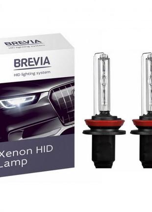 Ксеноновые лампы для фар автомобиля h11 brevia 6000k h8 ,85v,35w pgj19-2 ket,(2шт.)