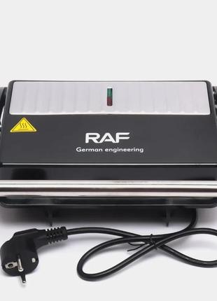 Гриль электрический прижимной для приготовления стейков raf r.240 с антипригарным покрытием2 фото