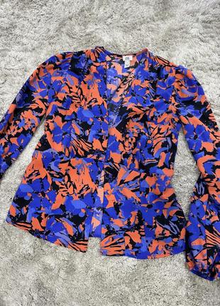 Блузка от river island стильная рубашка размер 8 s/m