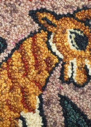 Ковер на стену, мозаика (зебра). кастр, левия.