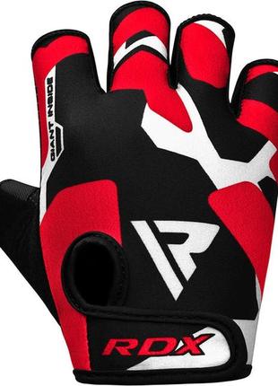 Перчатки для фитнеса rdx f6 sumblimation red s pro 840