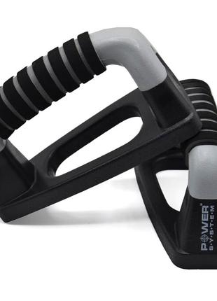 Упоры для отжиманий power system ps-4022 push upbars pro (прямые) pro 790