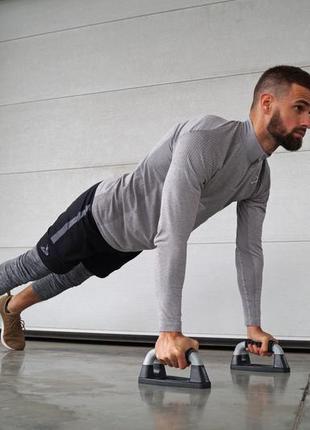 Упоры для отжиманий power system ps-4022 push upbars pro (прямые) pro 790