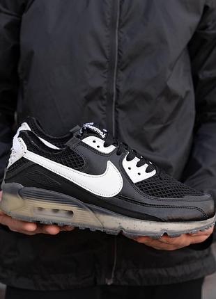 Чоловічі кросівки nike air max 90 terrascape black white