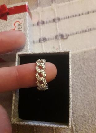 Кольцо серебряное
