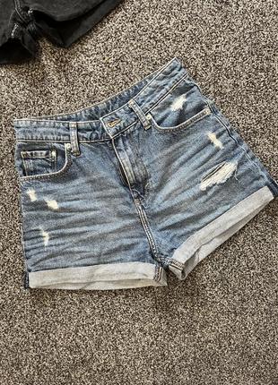 Шорти mom h&m