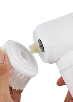 Электрическая щетка для уборки 3в1 со сменными насадками электрощетка для кухни pro 295