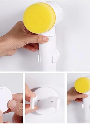 Электрическая щетка для уборки 3в1 со сменными насадками электрощетка для кухни pro 295